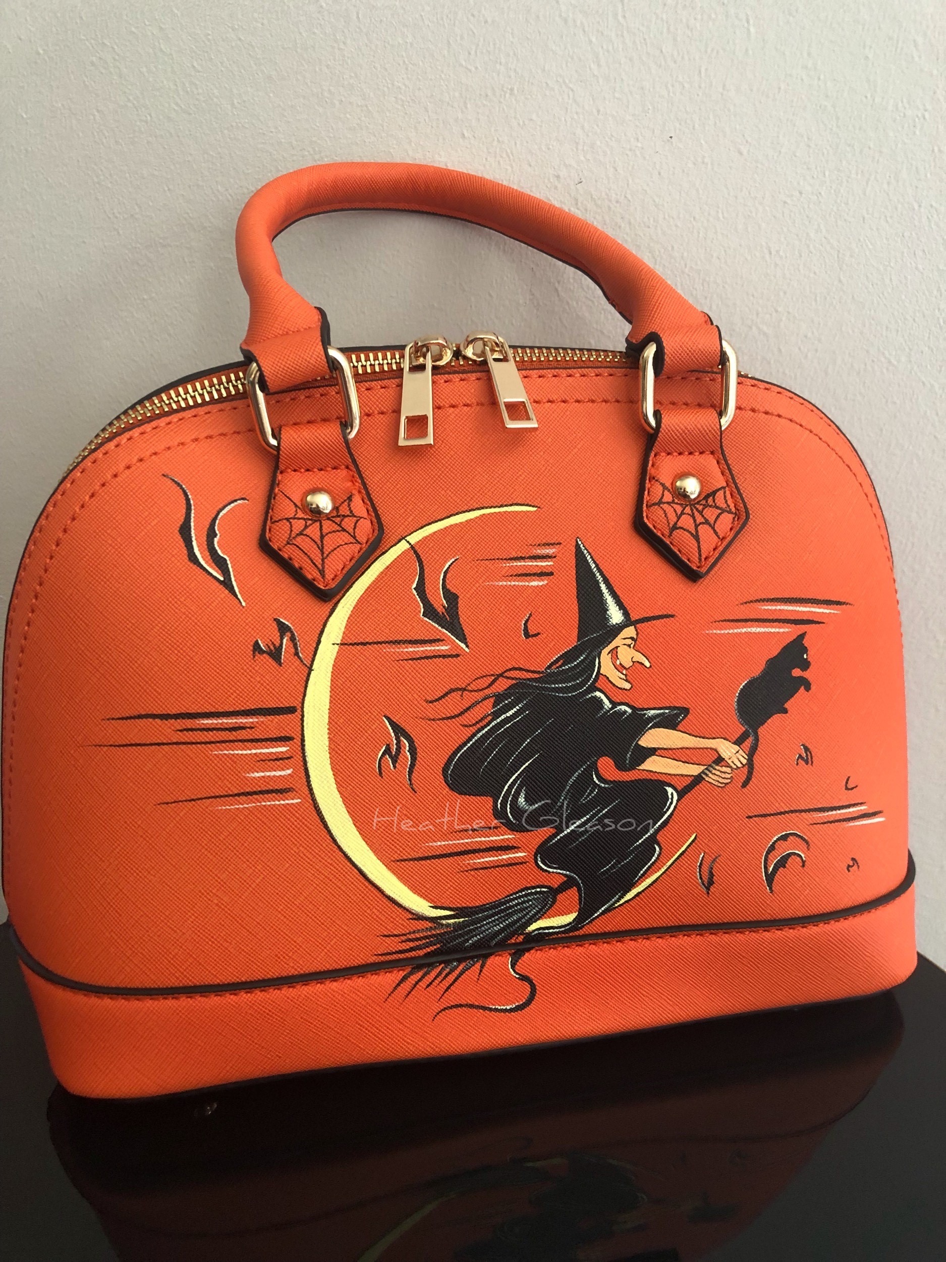 Orange Flying Wicked Bag