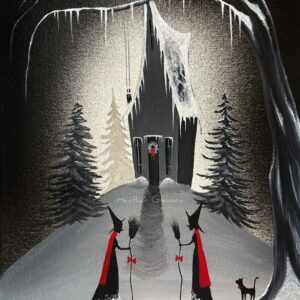 Acrylic Painting Witchy Wonderland