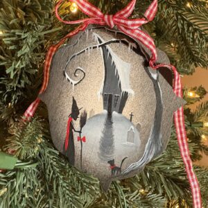 Christmas Witchy Wonderland Ornament