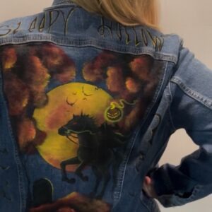 Sleepy Hollow Blue Jean Jacket Shipping Included