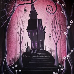 Customizable Haunted House Painting