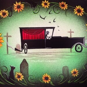 Last Ride Collection Hearse in Spring
