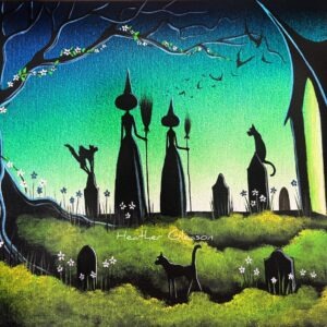 Acrylic Painting Nights in Spring Art