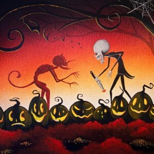 Acrylic Painting Devilishly Crafty